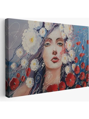 Harita Sepeti Venüs'ün Gözyaşları Kanvas Duvar TABLOSU-1193