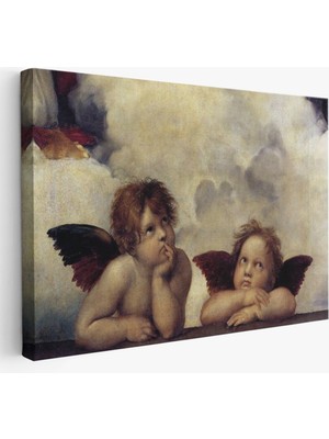 Harita Sepeti Rafael’in Ünlü Melekleri tablosu - Little ANGELS-6601