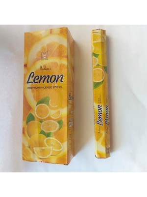 Limon Kokulu 20 Adet Çubuk Tütsü - Tütsü - Lemon Tütsü - Aromalı Tütsü - Tütsü Çubuğu