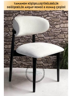 Klein Haus Furniture Brugge Ahşap Yemek Odası Sandalyesi