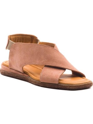 Wella 7616 Taba Kadın Sandalet