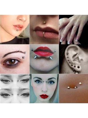 Takıconcept Deliksiz Fake Sahte Top Piercing Tüm Bölge