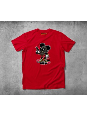 Freeyez Gangsta Mouse  Pamuklu Penye T-Shirt