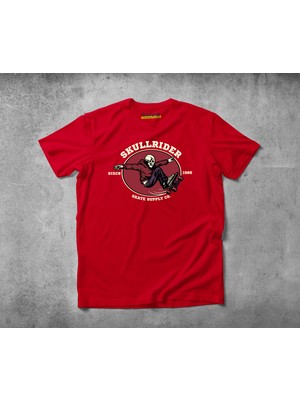 Freeyez Skullrider  Pamuklu Penye T-Shirt