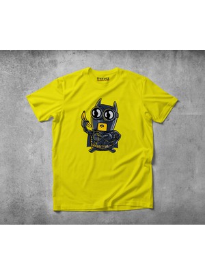 Freeyez Batminion  Pamuklu Penye T-Shirt
