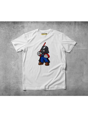Freeyez Darth Plumber  Pamuklu Penye T-Shirt