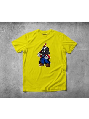 Freeyez Darth Plumber  Pamuklu Penye T-Shirt