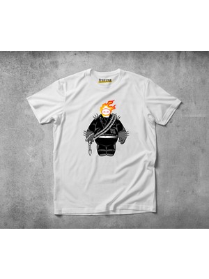Freeyez Big Ghost  Pamuklu Penye T-Shirt