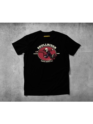 Freeyez Skullrider  Pamuklu Penye T-Shirt