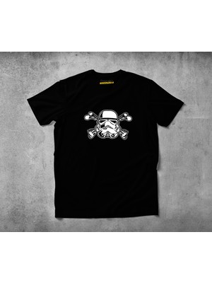 Freeyez Storm Trooper Cross Bones  Pamuklu Penye T-Shirt