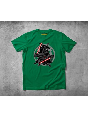 Freeyez Darkside Samurai  Pamuklu Penye T-Shirt