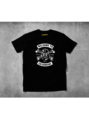 Freeyez Welcome To The Darkside  Pamuklu Penye T-Shirt