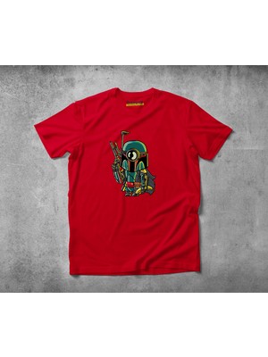 Freeyez Minion Bob A Fett  Pamuklu Penye T-Shirt