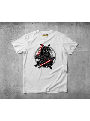 Freeyez Darkside Samurai  Pamuklu Penye T-Shirt