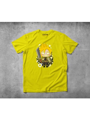 Freeyez Cloud Final Fantasy  Pamuklu Penye T-Shirt