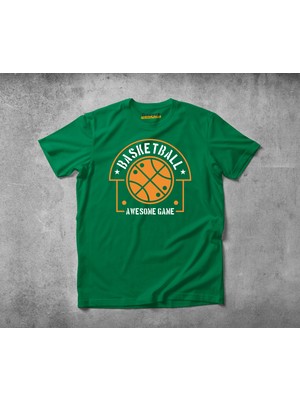 Freeyez Awesome Basketball  Pamuklu Penye T-Shirt