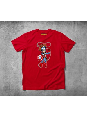 Freeyez Captain Woody  Pamuklu Penye T-Shirt