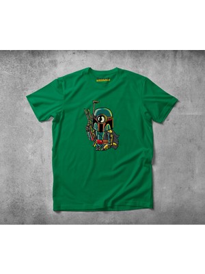 Freeyez Minion Bob A Fett  Pamuklu Penye T-Shirt