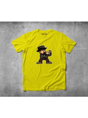 Freeyez Fighting Bad  Pamuklu Penye T-Shirt