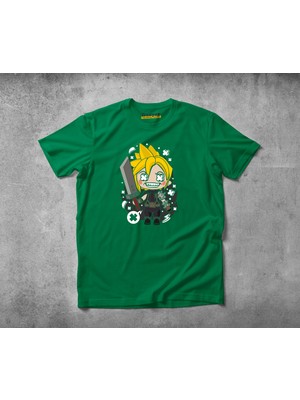 Freeyez Cloud Final Fantasy  Pamuklu Penye T-Shirt