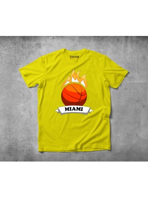 Freeyez Miami Ball  Pamuklu Penye T-Shirt