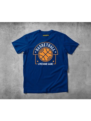 Freeyez Awesome Basketball  Pamuklu Penye T-Shirt