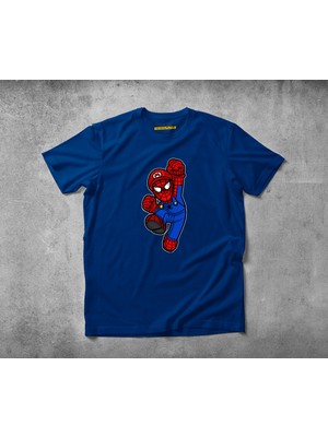 Freeyez Spider Plumber  Pamuklu Penye T-Shirt