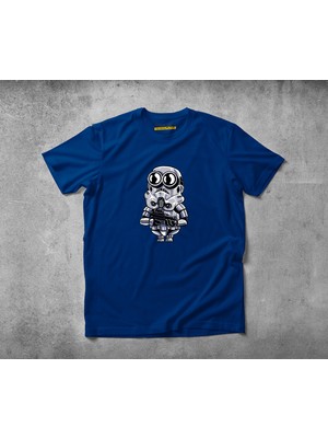 Freeyez Minion Trooper  Pamuklu Penye T-Shirt