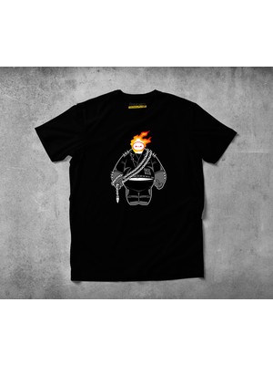 Freeyez Big Ghost  Pamuklu Penye T-Shirt