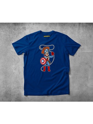 Freeyez Captain Woody  Pamuklu Penye T-Shirt