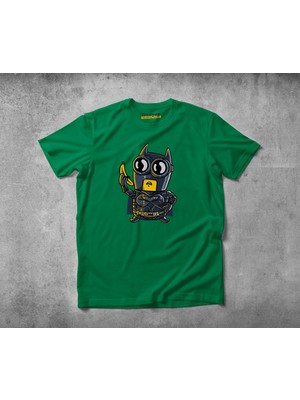 Freeyez Batminion  Pamuklu Penye T-Shirt