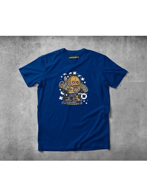 Freeyez Blitzcrank  Pamuklu Penye T-Shirt