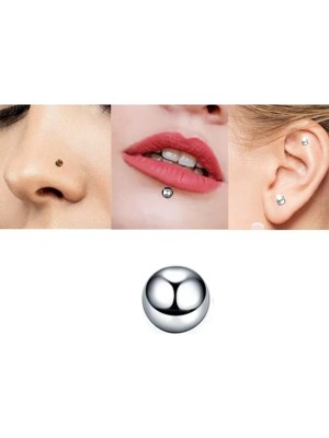 Takıconcept Mıknatıslı Deliksiz Fake Top Piercing 2 Boy Seçeneği