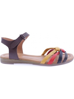 DGN 3052-22Y Kadın Çapraz Bantlı Sandalet