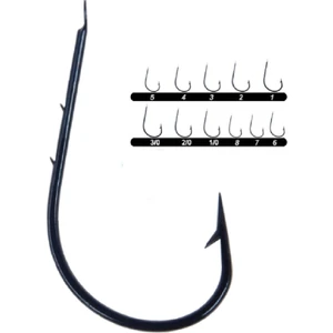 1397 (496) Mavi Çift Tırnak Olta Iğnesi 100’LÜ No:1