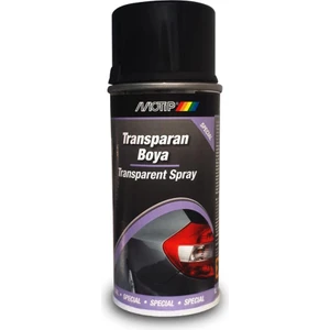 Transparan Sprey Boya Siyah 150 ml - Stop Boyası