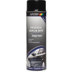 Üniversal Akrilik Sprey Boya Parlak Siyah 500 ml