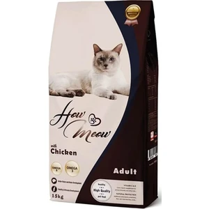How Meow Yetişkin Kedi Maması Tavuklu 15 kg