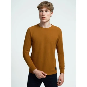 Erkek Sweatshirt Açık Kahverengi LF2034194