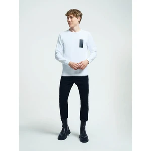 Erkek Sweatshirt Beyaz LF2034185