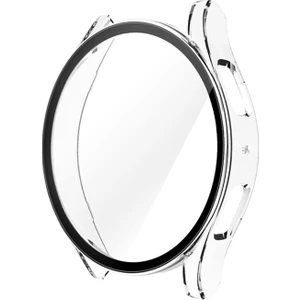 Novstrap Samsung Galaxy Watch 6 Seri 40MM ile Uyumlu Ekran Koruyucu Cam ve Kasa Koruyucu Sert Pc