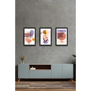 3 Parça Çerçeve Görünümlü Mdf Tablo Seti - 3ARTAVESSA1