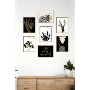 7 Parça Çerçeve Görünümlü Mdf Tablo Seti - 7ARTAVESSA2