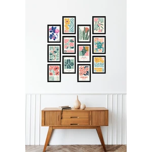 12 Parça Çerçeve Görünümlü Mdf Tablo Seti - 12ARTAVESSA14
