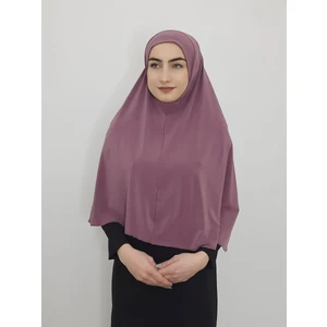 Erasra Class Tek Parca Pratik Büyük Hazır  Esarp Hijap Leylak Renk Namaz Örtüsü