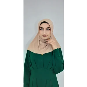 Erasra Class Takmatik Pratik Eşarp - Hac - Umre - Günlük Kullanıma Uygun Iç Göstermez.ten Renk