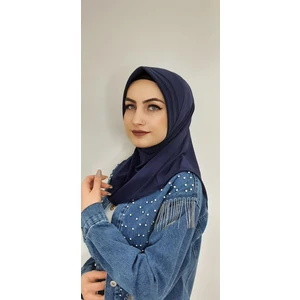 Erasra Class Takmatik Pratik Eşarp -Hac -Umre -Günlük Kullanıma Uygun Iç Göstermez.lacivert