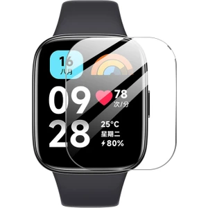 Xiaomi Redmi Watch 3 Active 1.83 Inch Için Tpu Ekran Koruma Filmi - Şeffaf AL3384