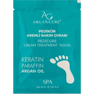Argan Cure Pedikür Kremli Bakım Çorabı 10 Çift