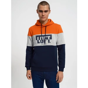 Erkek Sweatshirt Turuncu LF2034722